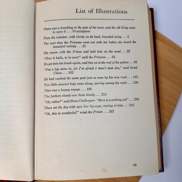 Vintage 1957 Andersen’s Fairy Tales Book ✨ Children’s Classics Hardback - Picture 9 of 10